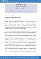 Đề số 17 - Đề kiểm tra học kì 1 - Ngữ văn 12